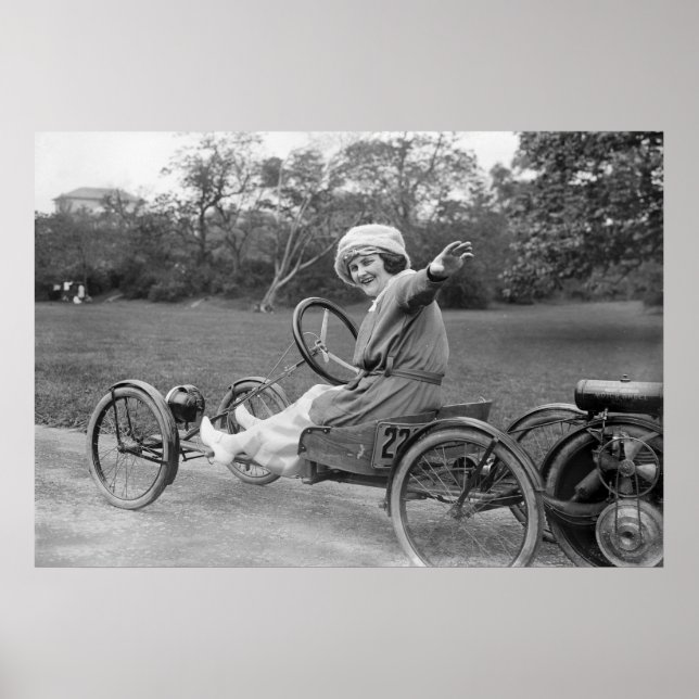 Antique Go Cart, Anfang des 19. Jahrhunderts Poster (Vorne)