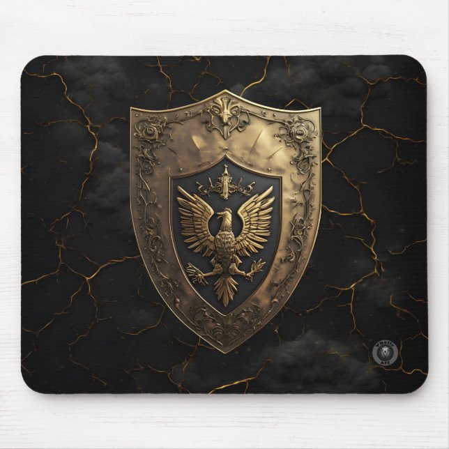Antique Gold Eagle Imperial Gaming  Mousepad (Vorne)
