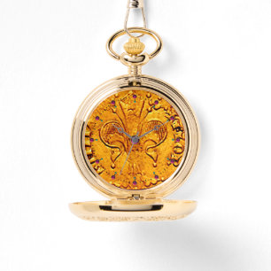 ANTIQUE GOLD FLORENTINE FORINT ARMBANDUHR