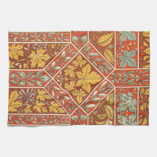 Antique Gold Leaf Küchenhandtücher Geschirrtuch