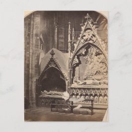 Antique Grab Foto Custom Halloween Einladung Postkarte