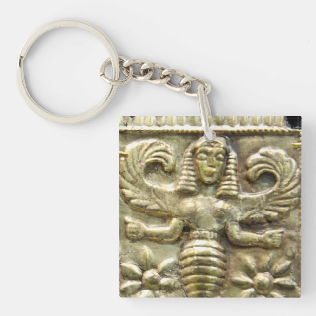 ANTIQUE GREEK HONEY BEE GODDESS SCHLÜSSELANHÄNGER (Vorderseite)
