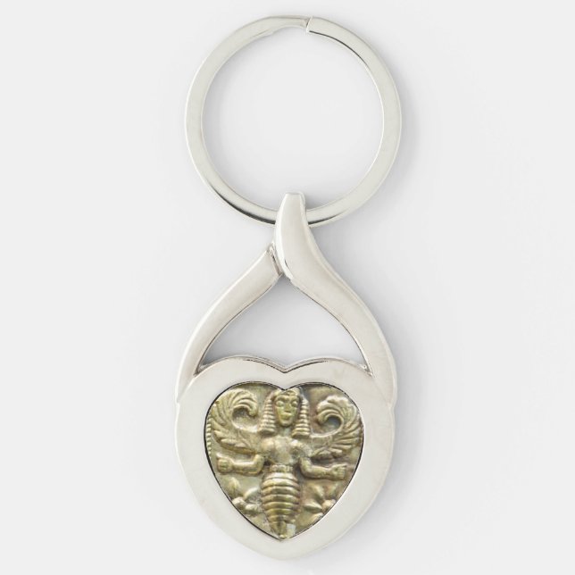 ANTIQUE GREEK HONEY BEE GODDESS SCHLÜSSELANHÄNGER (Vorderseite)