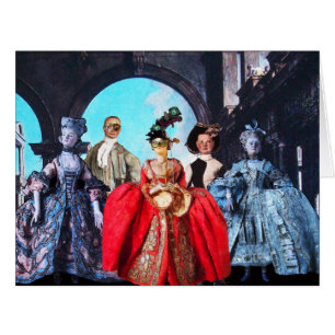 ANTIQUE ITALIENISCHE PUPPETS MASQUERADE MASKS COST