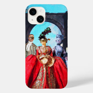 ANTIQUE ITALIENISCHE PUPPETS UND MASKEN MASQUERADE Case-Mate iPhone HÜLLE