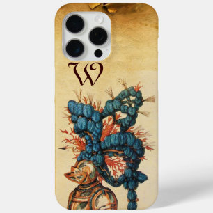 ANTIQUE KNIGHT HELMET MIT RED BLUE FEATHERS Case-Mate iPhone HÜLLE