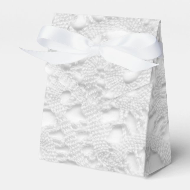 Antique Lacy Doily Geschenkschachtel (Vorderseite)