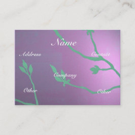 Antique Lavender Deluxe Visitenkarte