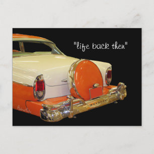 Antique Merc Car Carte Postale-personnaliser-le