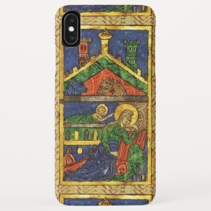 ANTIQUE NATIVITY CHRISTMAS PARCHMENT Case-Mate iPhone HÜLLE