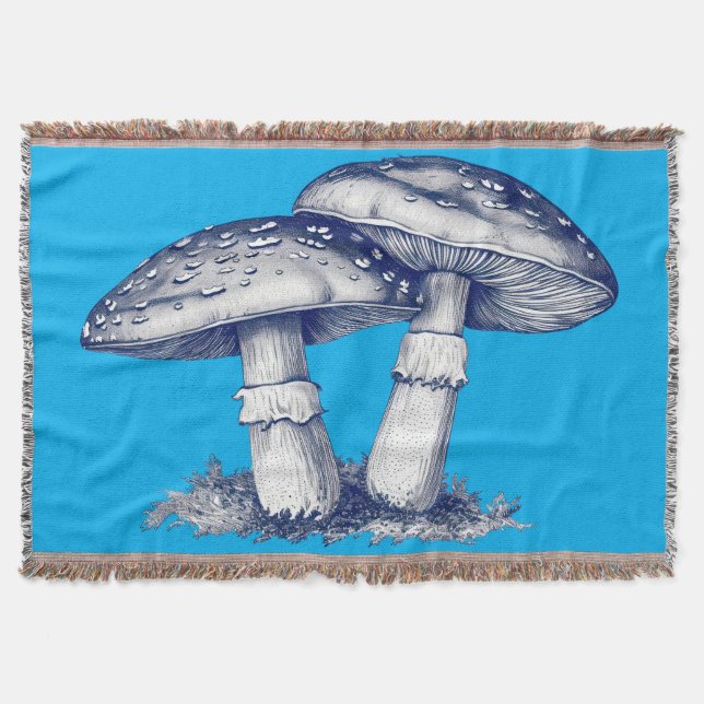Antique of mushroom drawing decke (Vorderseite)