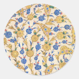 Antique Oriental Sultan Design Runder Aufkleber