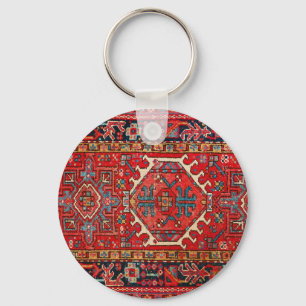 Antique Oriental Turkish Persian Carpet Schlüsselanhänger