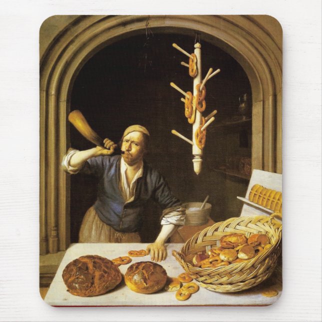ANTIQUE OVEN BAKER, BAKERY BREAD SHOP MOUSEPAD (Vorne)