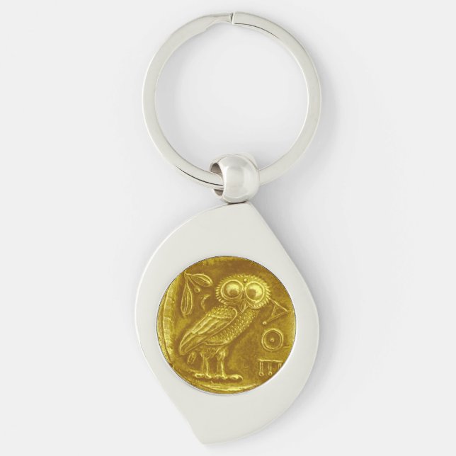 ANTIQUE OWL SCHLÜSSELANHÄNGER (Vorderseite)