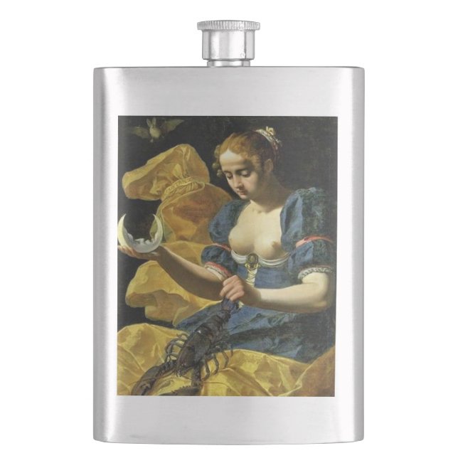ANTIQUE RENAISSANCE TAROT 18 - DER MOND FLACHMANN (Vorderseite)