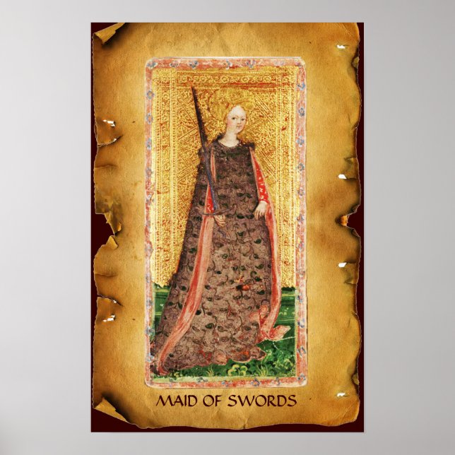 ANTIQUE RENAISSANCE-TAROTEN / HAUPTSTADT VON SCHWE POSTER (Vorne)
