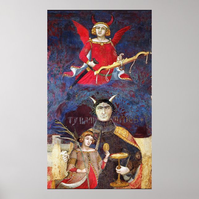 ANTIQUE RENAISSANCE TAROTS 15 / DER ABLAUF POSTER (Vorne)