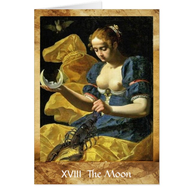 ANTIQUE RENAISSANCE TAROTS 18 / MOND (Vorne)