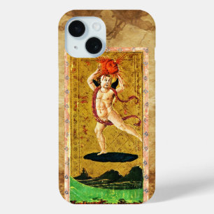 ANTIQUE RENAISSANCE TAROTS 19 / DIE SONNE iPhone 15 HÜLLE