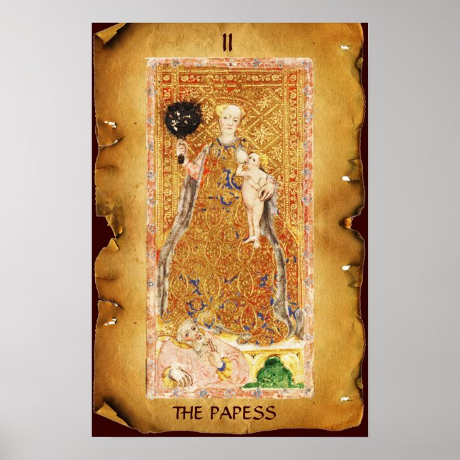 ANTIQUE RENAISSANCE TAROTS 2 / DAS PAPIER POSTER (Vorne)