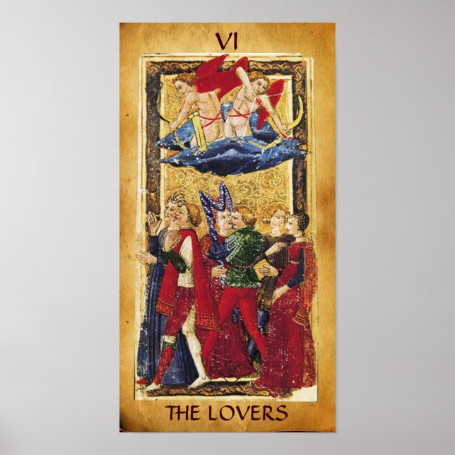 ANTIQUE RENAISSANCE TAROTS 6 / DIE LIEBER POSTER (Vorne)