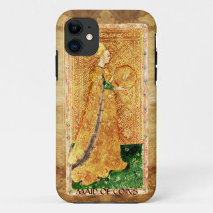 ANTIQUE RENAISSANCE-TAROTS / MAID DER MÜNZEN Case-Mate iPhone HÜLLE