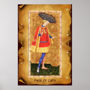 ANTIQUE RENAISSANCE TAROTS / SEITE DER KÜHLEN POSTER