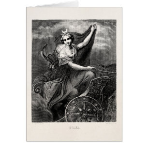 Antique romain grec vintage de Diana Artemis de