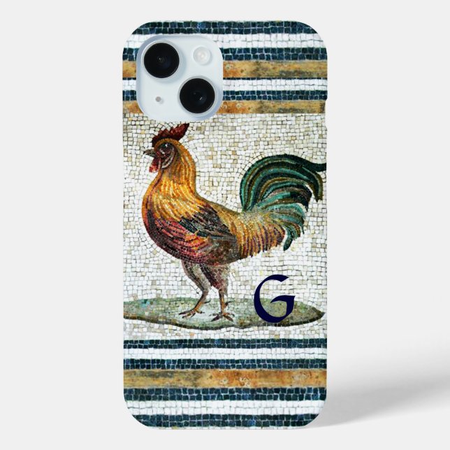 ANTIQUE ROMAN MOSAICA / ROOSTER MONOGRAM TITLE_SEO2 (Rückseite)