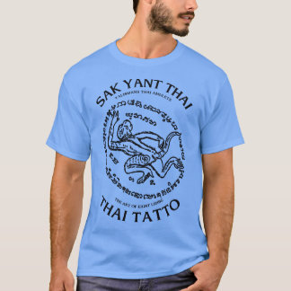 Antique Sak Yant Muay Thai Affe T-Shirt