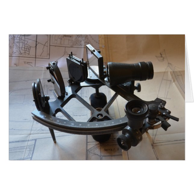 Antique Sextant (Vorderseite (Horizontal))