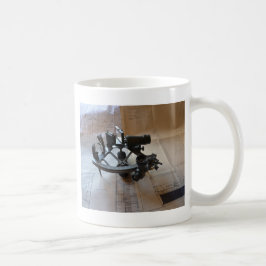 Antique Sextant Kaffeetasse