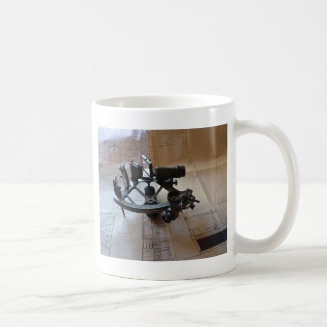 Antique Sextant Kaffeetasse (Rechts)