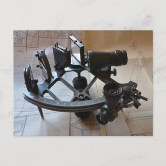 Antique Sextant Postkarte