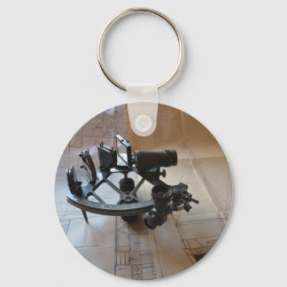 Antique Sextant Schlüsselanhänger