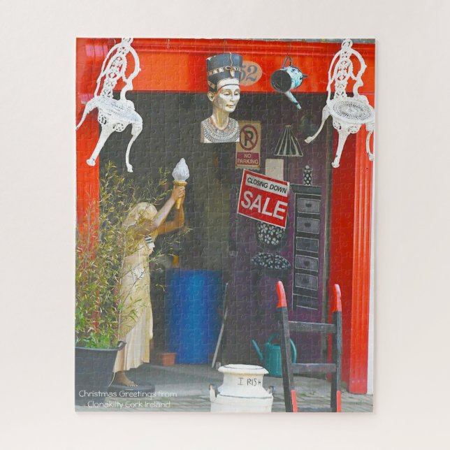 Antique Shop Clonakilty Cork Irland Jigsaw Puzzle (Vertikal)