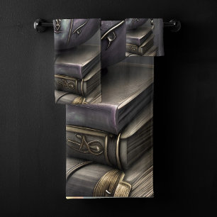 Antique Steampunk Cauldron   Pile de Spellbooks