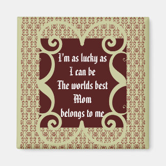 ANTIQUE STIL WORLD'S BEST MAMA MAGNET