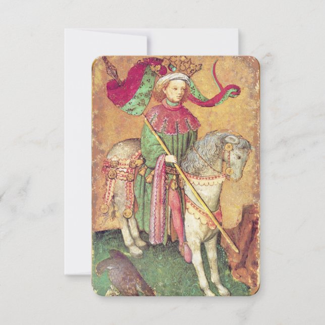 Antique Tarots / Deutsche Hofkarten / König der Fa (Vorderseite)