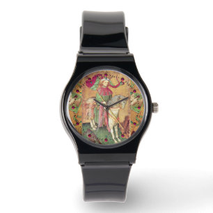 Antique Tarots / Deutsche Hofkarten / König der Fa Armbanduhr