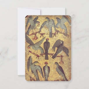 Antique Tarots / Deutsche Hofkarten, Neun Falcons