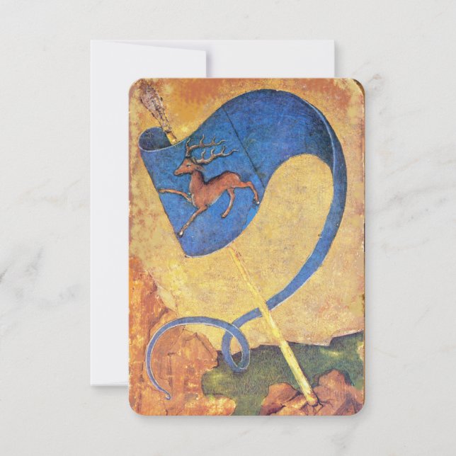 Antique Tarots / German Court Cards / Banner of Ha (Vorderseite)