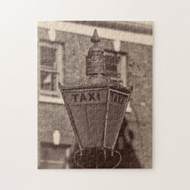 Antique Taxi Lamp - 11x14 - 252 Stück
