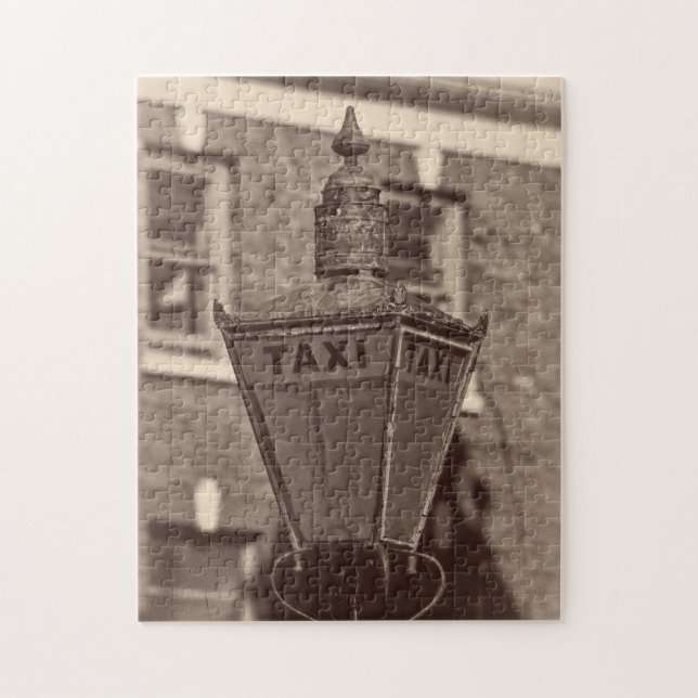 Antique Taxi Lamp - 11x14 - 252 Stück (Vertikal)
