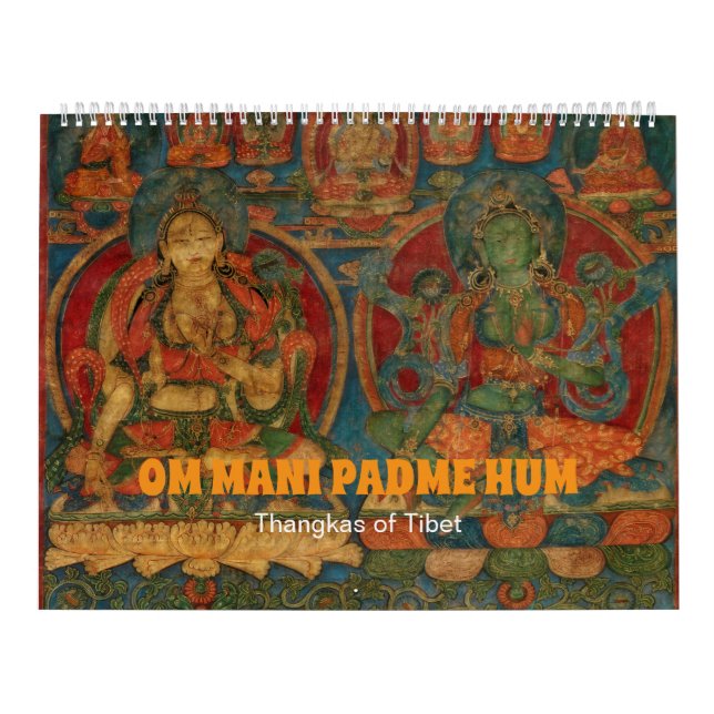 Antique Tibetan Thangkas Kalender (Titelbild)