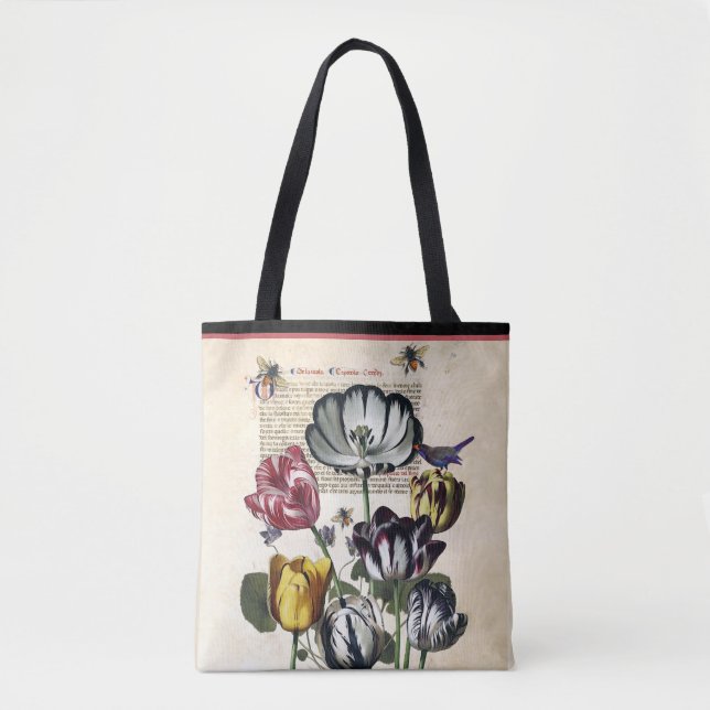 Antique Tulips Tasche (Vorderseite)