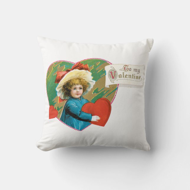 Antique Valentine Giro del Malcantone Kissen (Vorderseite)