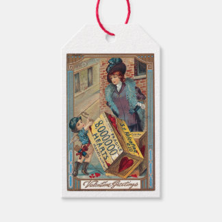 Antique Valentine Greetings Geschenkanhänger