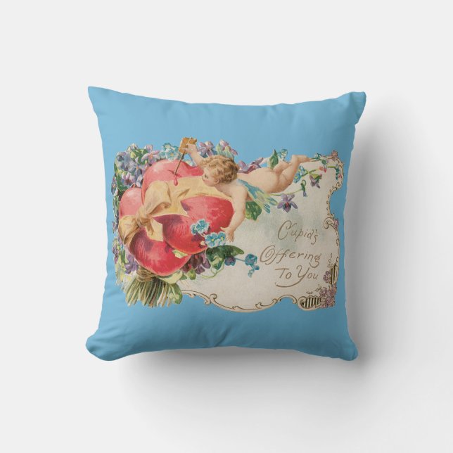 Antique Valentine Kissen (Vorderseite)